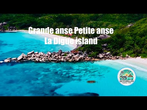 👉 "La Digue Island | Grand Anse & Petite Anse Drone View | Seychelles Paradise 4K"