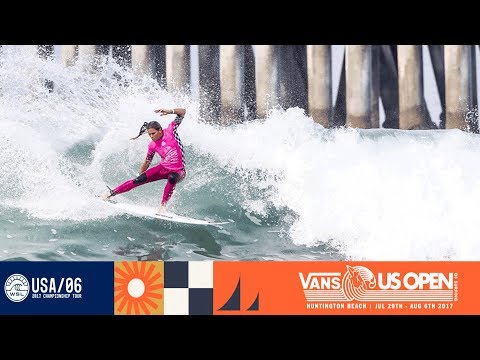 Conlogue vs. Moore vs. Ado - Round Three, Heat 4 - Vans US Open 2017 (W)