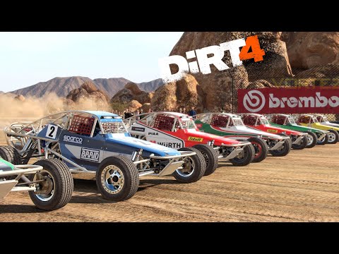 DIRT 4 Career Mode Gameplay  Walkthrough PC GAMEPLAY   LANDRUSH BUGGY WITH INTRO Full Game