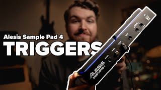 Video thumbnail for How to Use Triggers with the Alesis Sample Pad 4 by Harry Younger | Drum Electric