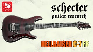 Video thumbnail for SCHECTER HELLRAISER C-7 FR - электрогитара 7 струн с Floyd Rose и без него by PopMusicRu