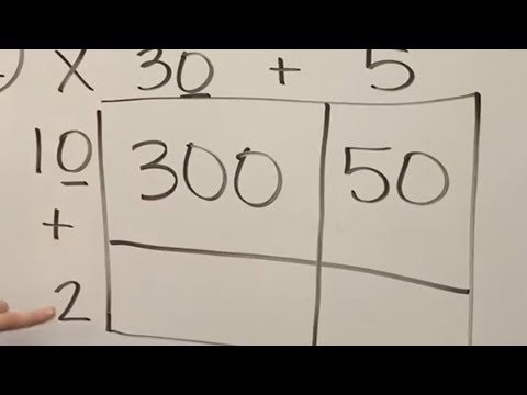 Area Model Multiplication vs Old School Method (Common Core Math)