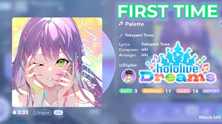 Tokoyami Towa - Palette | EXPERT | FIRST TIME Playing | Hololive Dreams 
