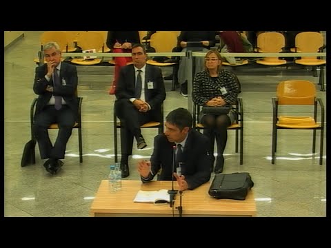 First day of Josep Lluis Trapero's trial at the National Court