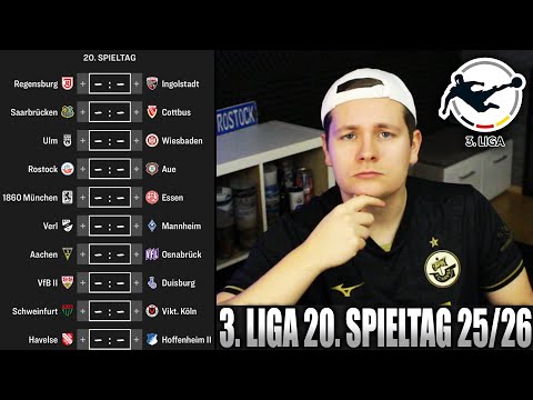 3. Liga Prognose 20. Spieltag 🔴 Ostduell zum Rückrundenstart! Hansa Rostock - Aue | 1860 - Essen