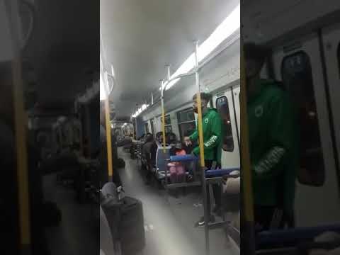 Raspeando en tren sarmiento (buenos aires) rap