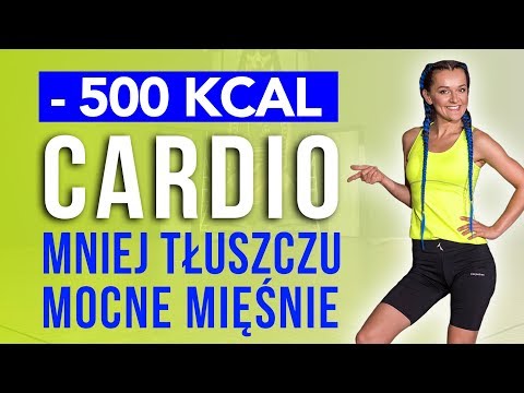 ODCHUDZAJĄCY TRENING CARDIO NA CAŁE CIAŁO 🔥 -500 KCAL 🔥 RĘCE BRZUCH NOGI