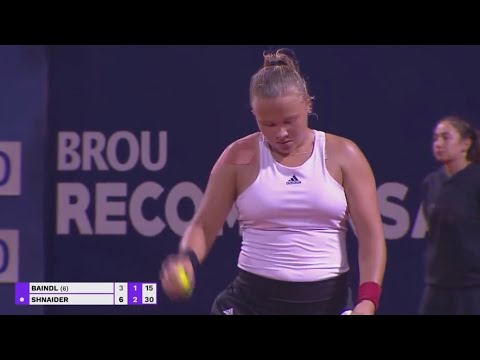 Kateryna Baindl vs Diana Shnaider Live Tennis Coverage Montevideo WTA 125K
