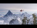 Zermatt Switzerland Air Zermatt Helicopter Flight Around The Matterhorn