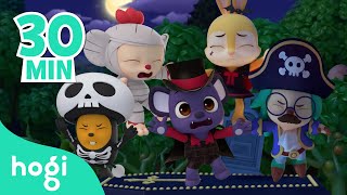 Five Little Monsters Jumping on the Grave | Compilation | Halloween Sing Along | Pinkfong &amp; Hogi