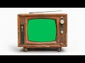 Rustic Retro TV The Green Screen Animation
