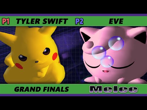 S@X 411 GRAND FINALS - Tyler Swift (Fox) Vs. eve [L] (Jigglypuff) Smash Melee - SSBM