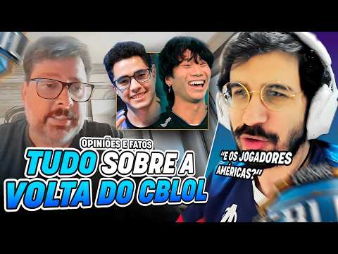 🚨 TUDO SOBRE A VOLTA DO CBLOL! CACO ANTUNES é ENTREVISTADO E REVOLTA REAGE!