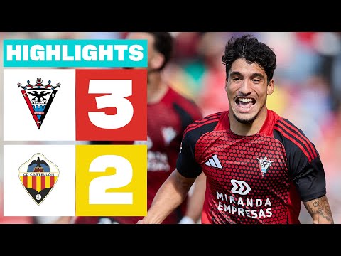CD MIRANDÉS 3 - 2 CD CASTELLÓN I HIGHLIGHTS LALIGA HYPERMOTION