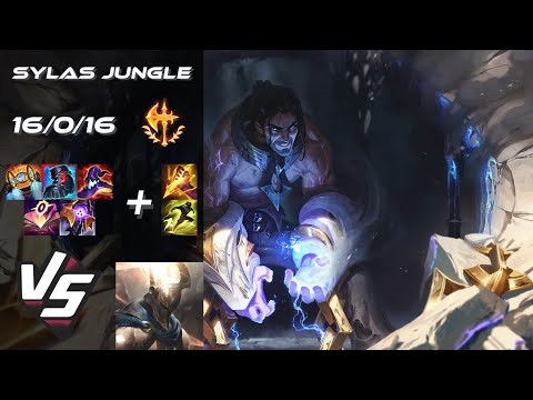 JUNGLE Sylas vs Pantheon - EU Grandmaster Patch 25.S2.8
