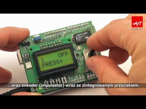 AVT1722 - AVTDUINO MINILCD - MINIATUROWY PANEL OPERATORA DLA ARDUINO
