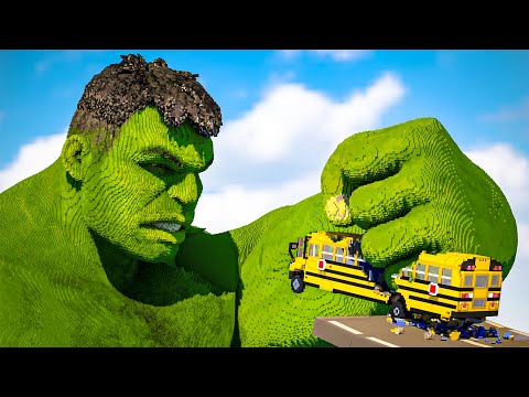 Cars vs Hulk | Teardown
