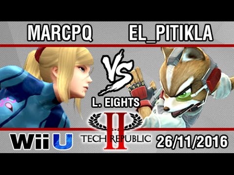 [Tech Republic 2] Marcpq (ZSS) vs El_Pitikla (Fox) SSB4 Losers Eights - Top 8