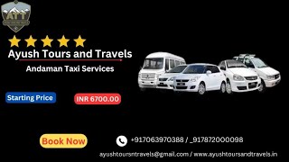 Taxi service || Andaman Taxi Service || Tourism