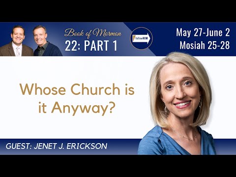 Mosiah 25-28 Part 1 • Dr. Jenet Erickson • May 27-June 2 • Come Follow Me