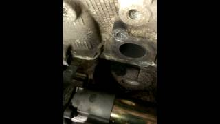 Ford v10 broken exhaust manifold stud removal
