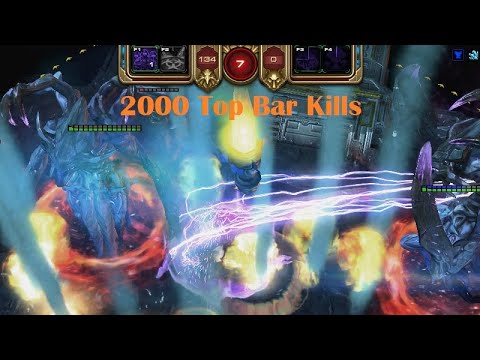 StarCraft 2 Co Op Arcturus Mengsk: 2000 Top Bar Kills