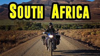 solo Female crosses South Africa on a Motorcycle