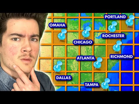 Name a US City in EVERY SQUARE Quiz (Advanced Mode Part 1)