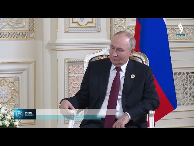 К. Токаев Орусиянын президенти менен жолугушту