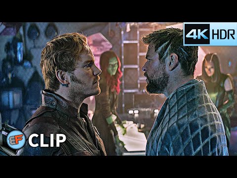 Star-Lord & Thor - "Are You Mocking Me" Scene | Avengers Infinity War (2018) IMAX 4K HDR Movie Clip