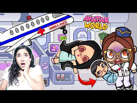 Avatar World Suzan Gives Birth on Plane Family Routine Seval Games