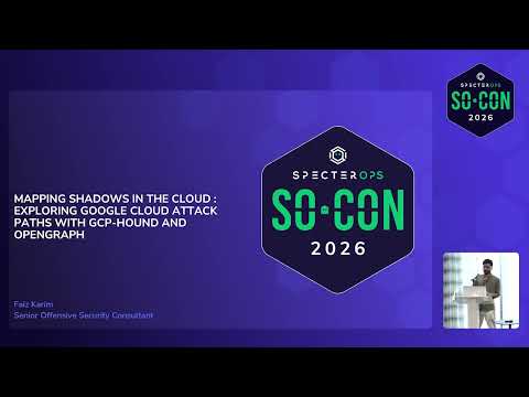 Mapping Shadows in the Cloud: Exploring Google Cloud Attack Paths with GCP-Hound and OG | SO-CON 26