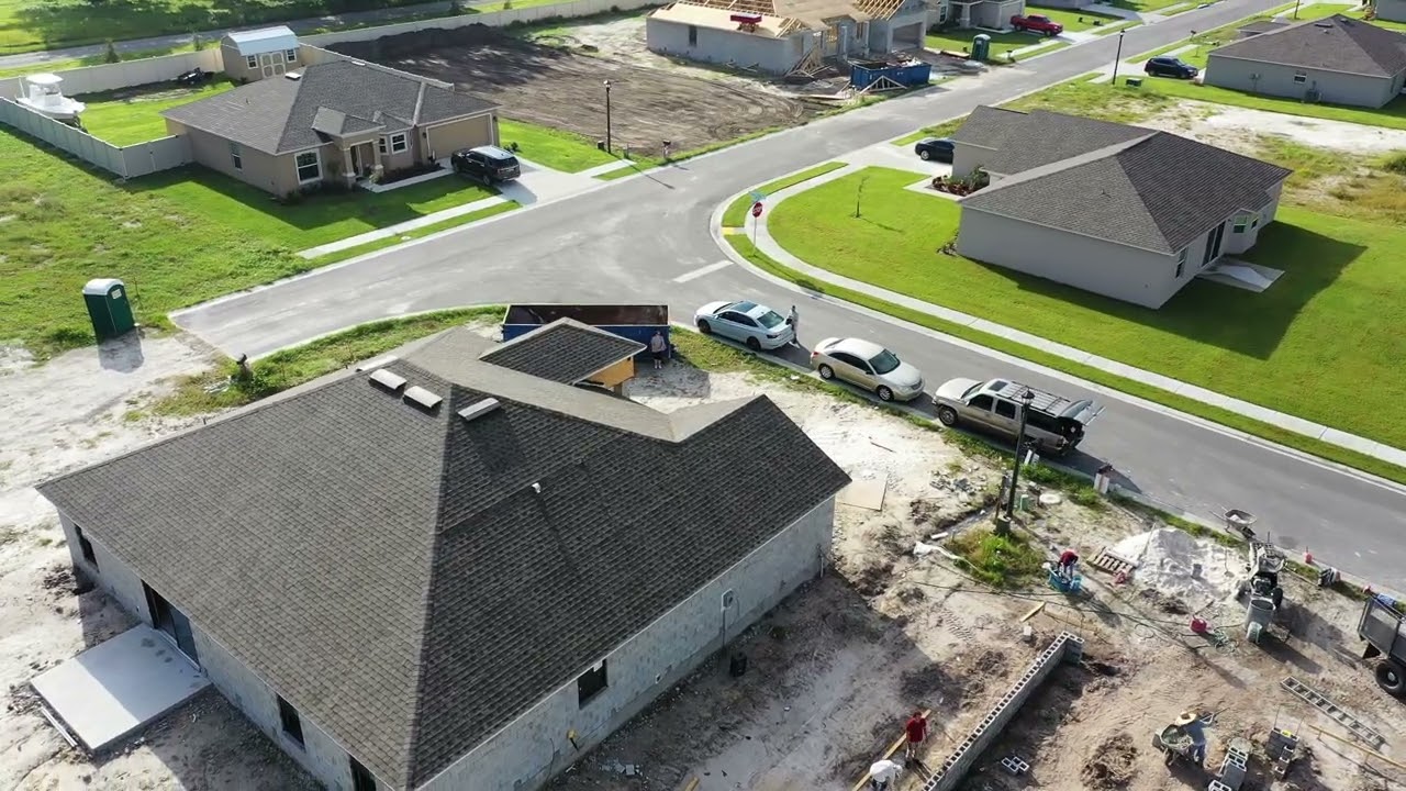 Construction site aerial monitoring Polk County Florida drone AeroLakeland
