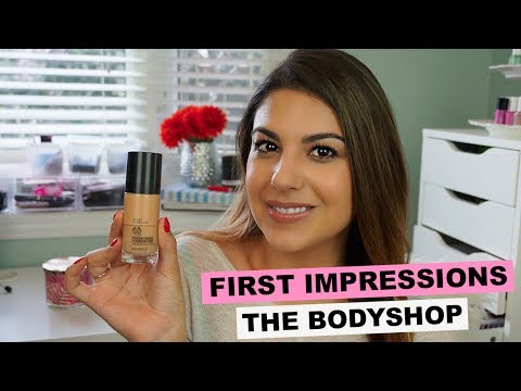 The Bodyshop Fresh Nude Foundation: First Impressions and Demo!