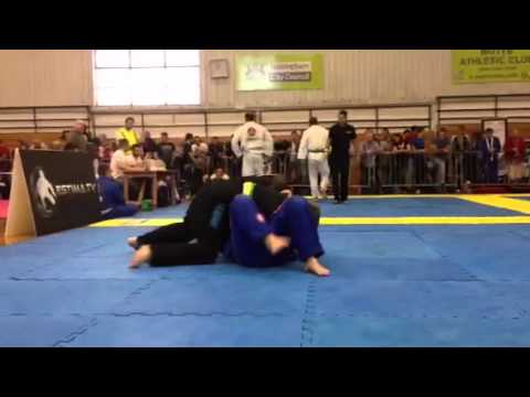 Gaz Topple 1st round bjj Nottingham open