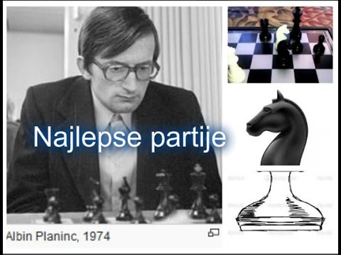 Najbolji Slovenački velemajstori  :  Albin Planinc - partija BOGDANOVIC-PLANINC # 667