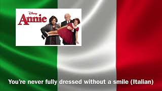 Musik-Video-Miniaturansicht zu Maybe 1st reprise/You're Never Fully Dressed Without A Smile (Italian) Songtext von Annie (OST)