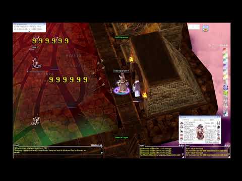 [iRO] Warlock Chain Lightning & Comet VS  Bosses (feat. Detecting Staff & Welding Wand)