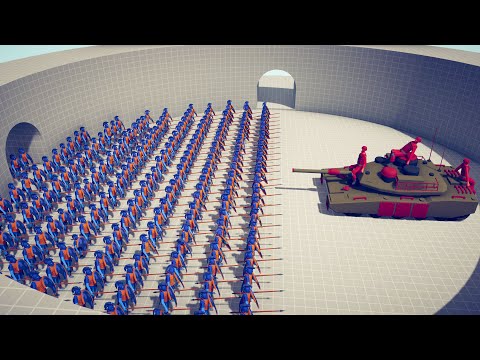 HOW MANY HOPLITE TO TAKE DOWN TANK - Totally Accurate Battle Simulator TABS