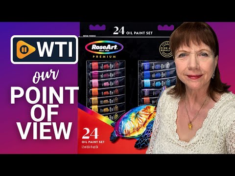 RoseArt Premium Oil Paint - Set 24 Colors - WTI product video review