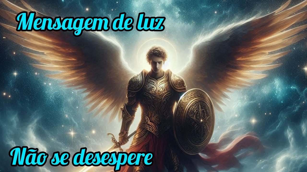 Mensagem de luz ,Não se desespere💙