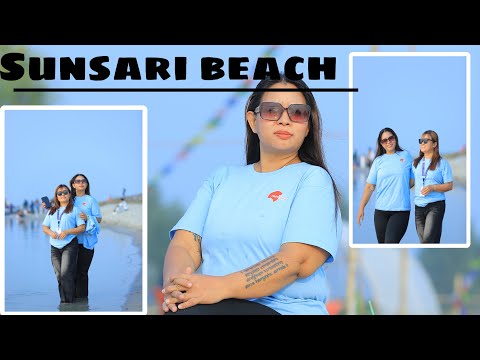 NEPALAKO BEACH KOSHI BORABADH🏖️KAM PAXIKO ENJOY #rainipratimavlogs #beach #vlogs 