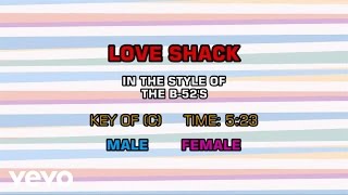 The B-52s - Love Shack (Karaoke)