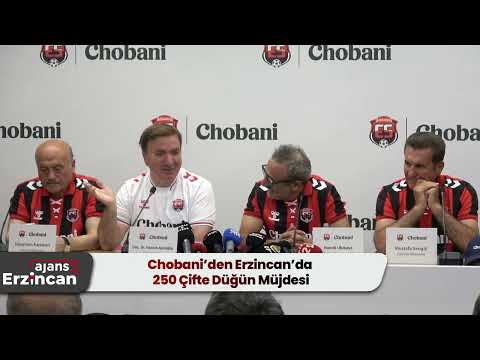 Chobani’den Erzincan’da 250 Çifte Düğün Müjdesi