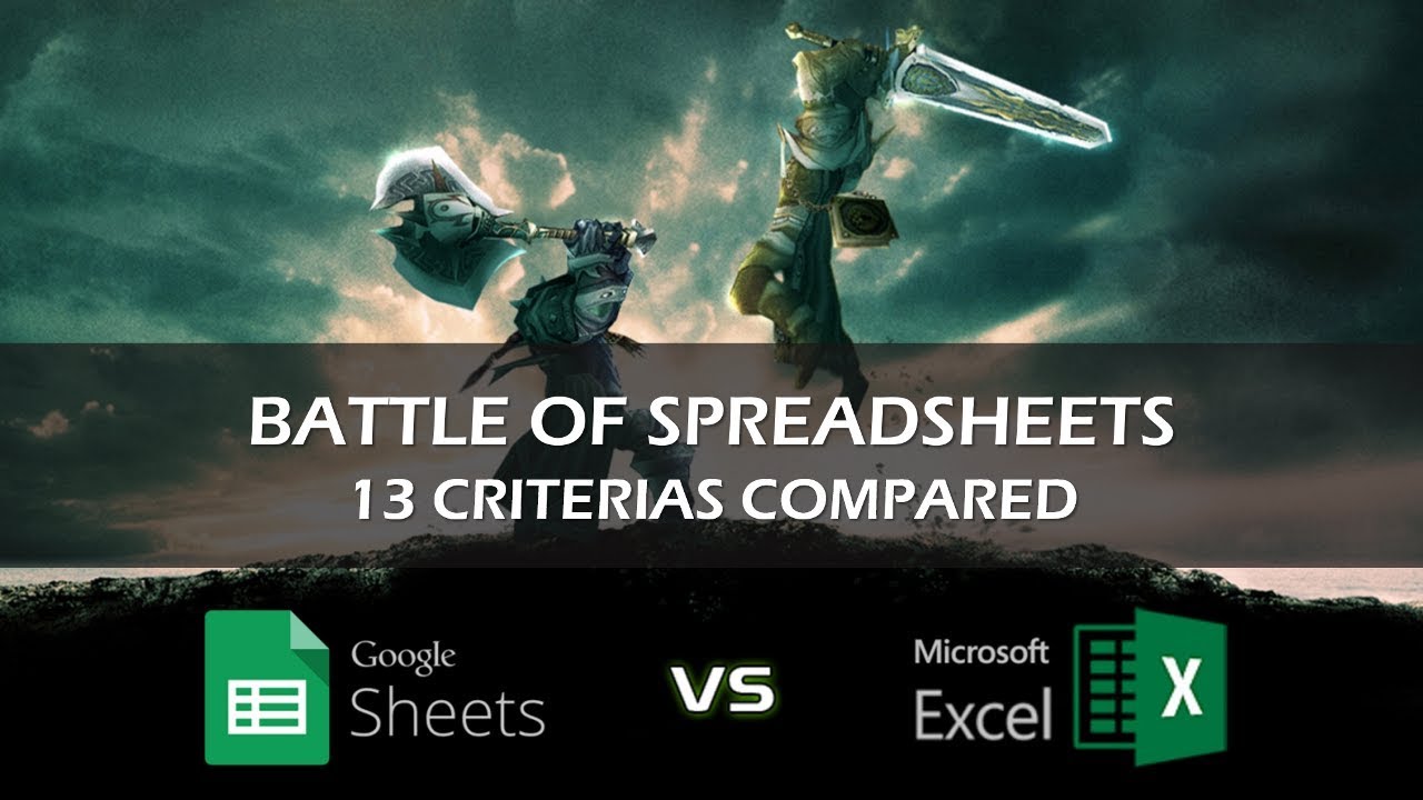 Google Sheets vs. Microsoft Excel | Free Templates