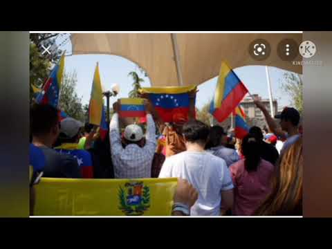 EN CHILE.MIGRANTES VENEZOLANOS SON GOLPEADOS Y MALTRATADO POR LA POLICÍA.