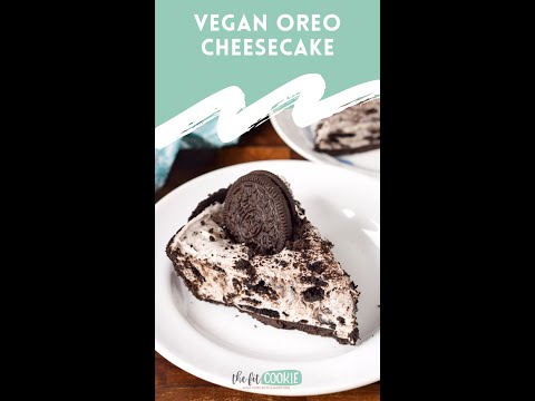 Gluten Free & Vegan Oreo Cheesecake #shorts