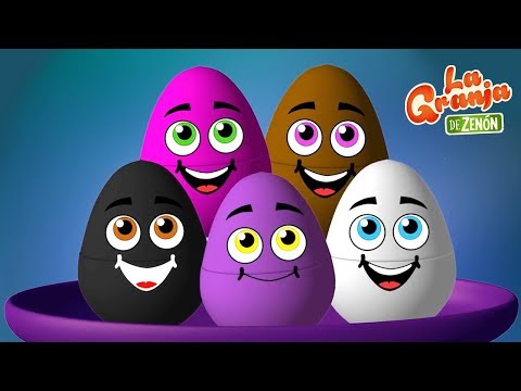 10 Huevos Sorpresa de Pollitos Pío de Colores en La Granja de Zenón | La Granja de Zenón