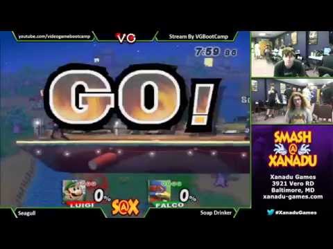 Xanadu 7/23/13 - Soap Drinker (Luigi) vs. Seagull Joe (Falco)