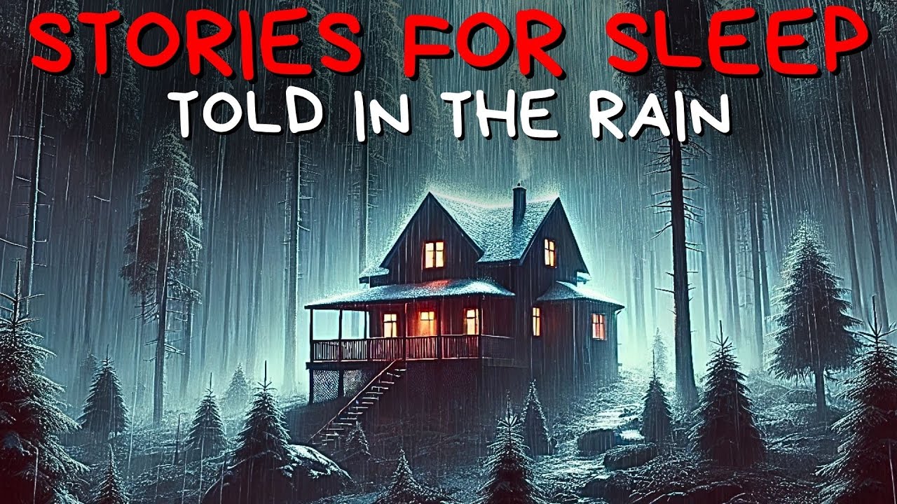 Sharing True Scary Stories to the Sound of Rain | Fall Asleep Quickly | Black Screen Vol. 83